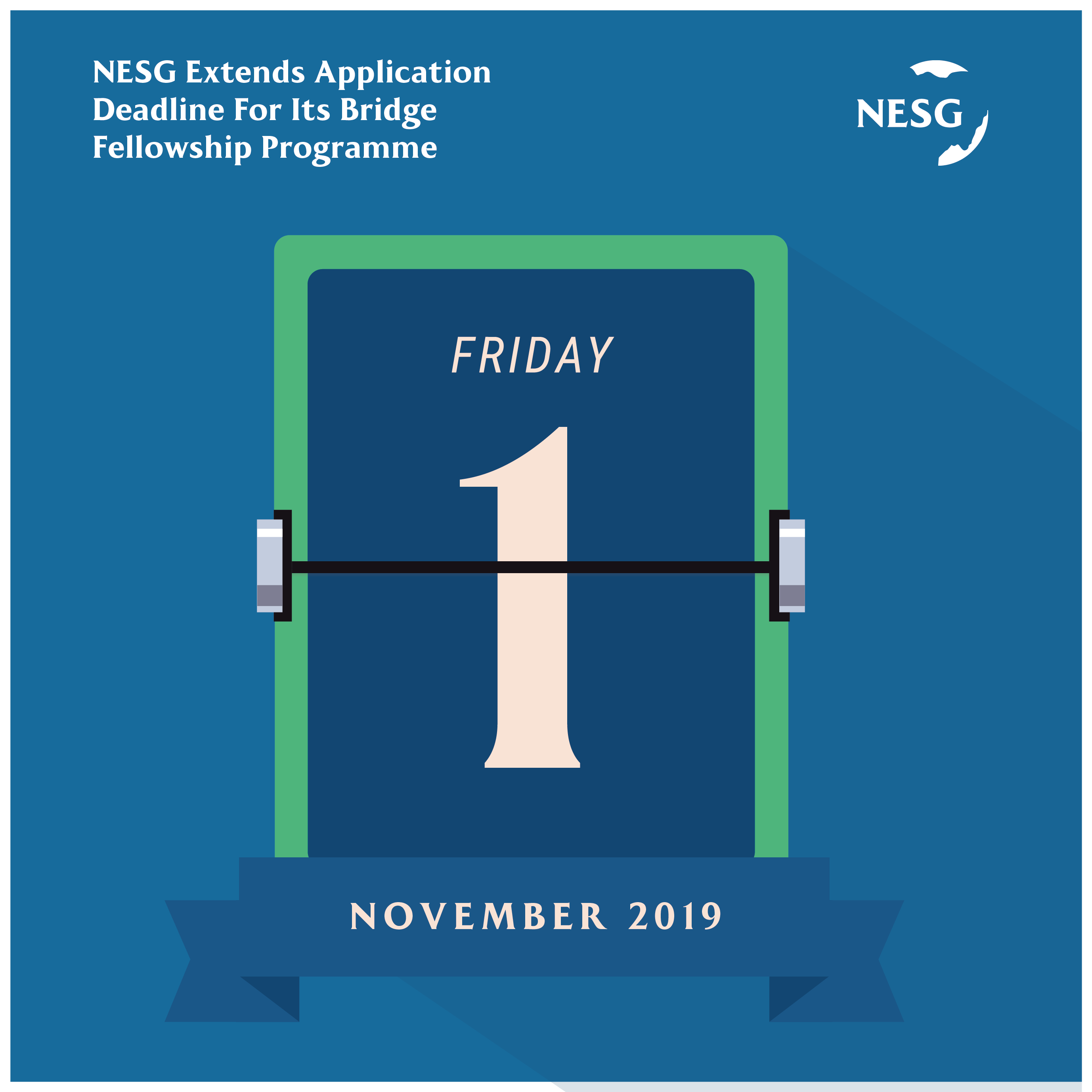 NESG Extends Application Deadline For Its Bridge Fellowship Programme